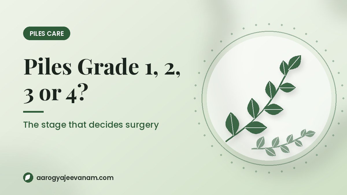 Grade 1, 2, 3 or 4? The Piles Stage That Decides Whether You Need Surgery