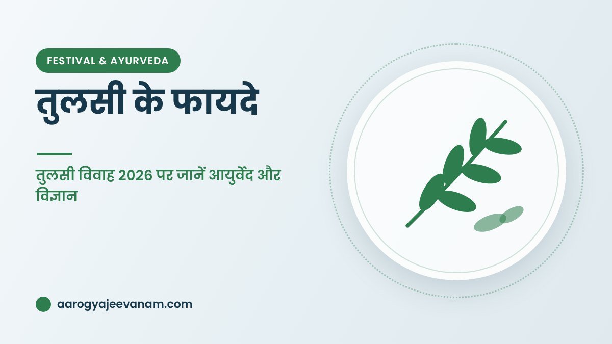 तुलसी के फायदे – तुलसी विवाह 2026 पर जानें आयुर्वेद और विज्ञान